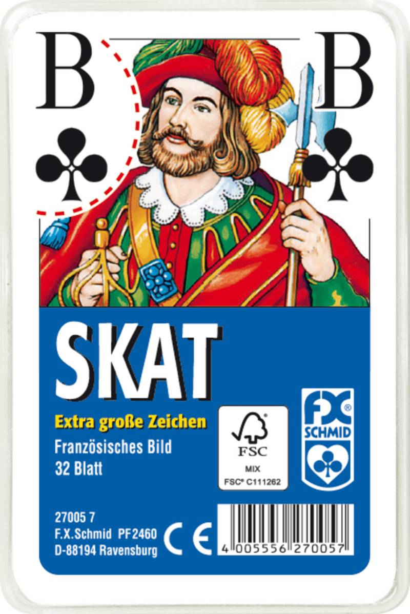 Ravensburger - Skat,franz.Bild, gr.Eckz. Ravensburger - Skat,franz.Bild, gr.Eckz.