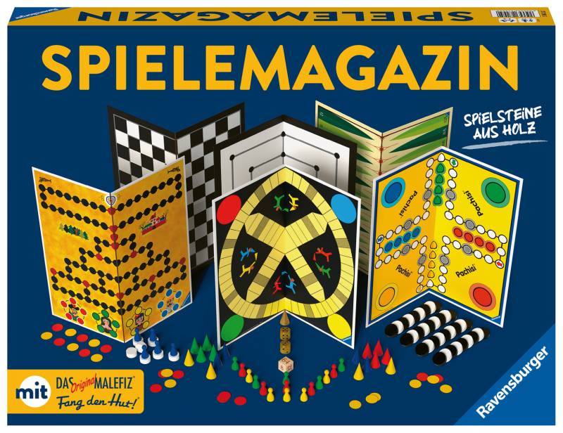 Ravensburger - SpieleMagazin - Spiel ab 6 Jahren Spielsteine aus Holz