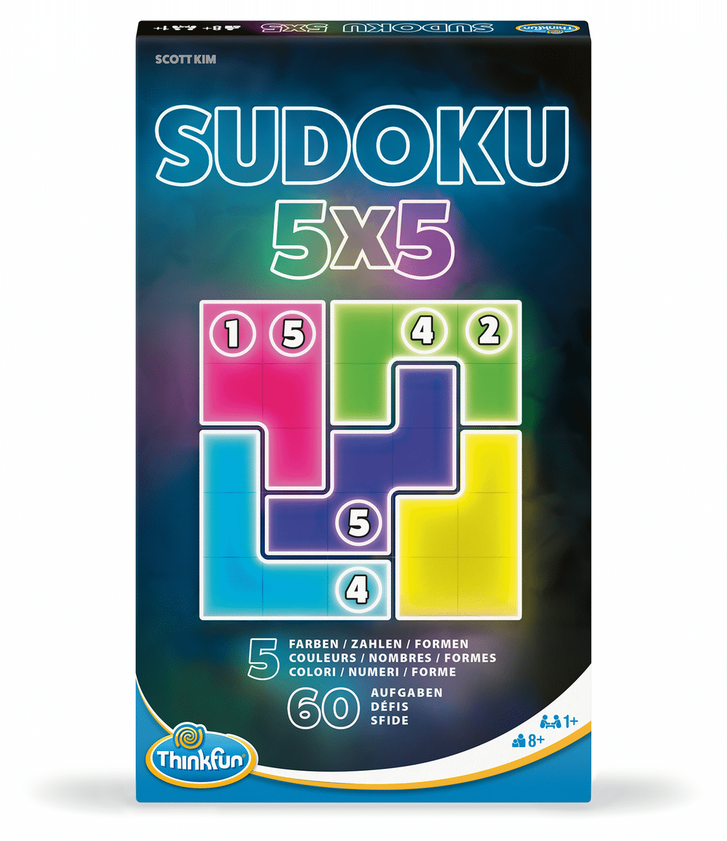 Ravensburger - Sudoku 5x5 - Denkspiel für Erwachsene und Kinder ab 8 Jahren Ravensburger - Sudoku 5x5 - Denkspiel für Erwachsene und Kinder ab 8 Jahren