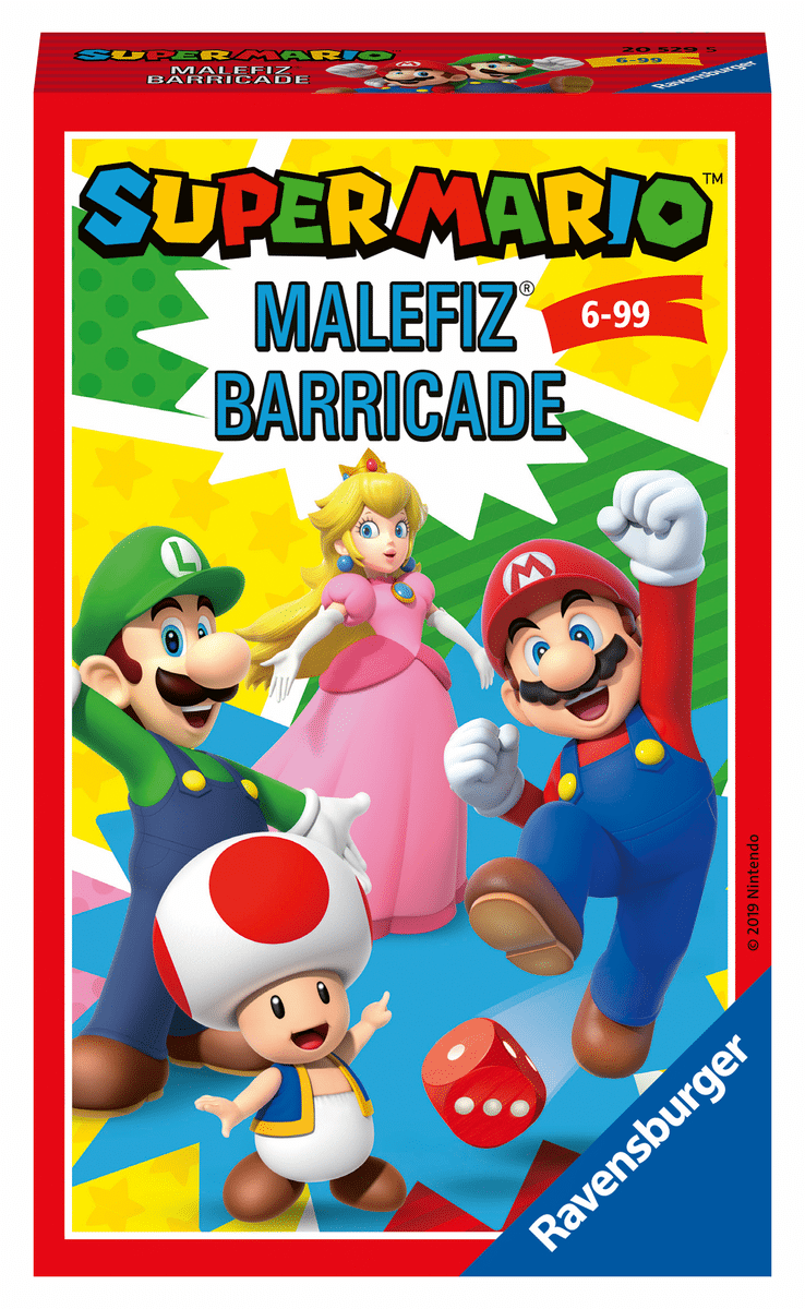 Ravensburger - Super Mario™! Malefiz® - Reisespiel ab 6 Jahren