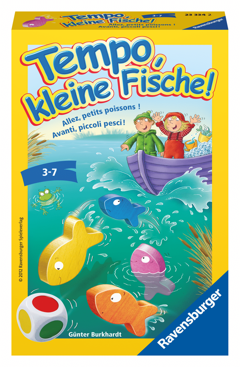 Ravensburger - Tempo, kleine Fische! - Reisespiel ab 3 Jahren