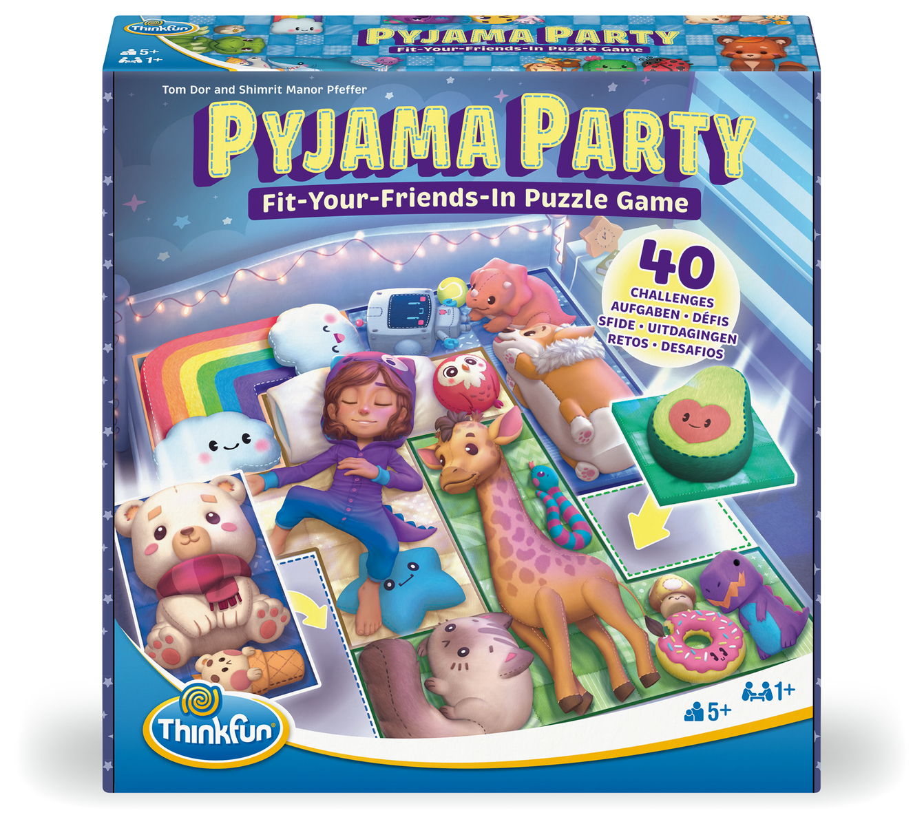 Ravensburger - ThinkFun Pyjama Party - Denkspiel ab 5 Jahre