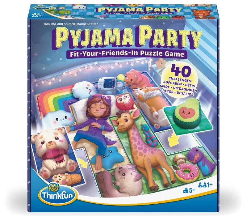 Ravensburger - ThinkFun Pyjama Party - Denkspiel ab 5 Jahre