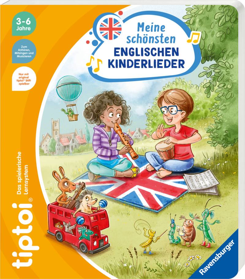 Ravensburger - Tiptoi® Liederbücher - Meine schönsten englischen Kinderlieder