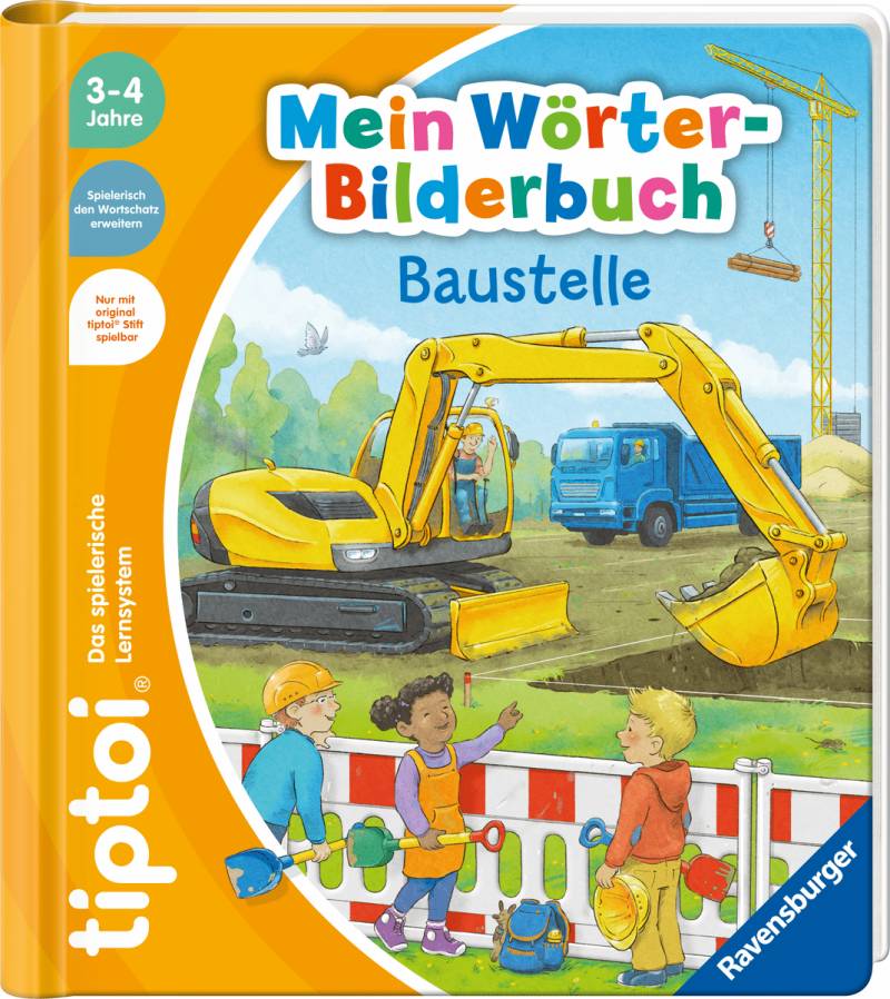 Ravensburger - Tiptoi® Mein Wörter-Bilderbuch - Baustelle