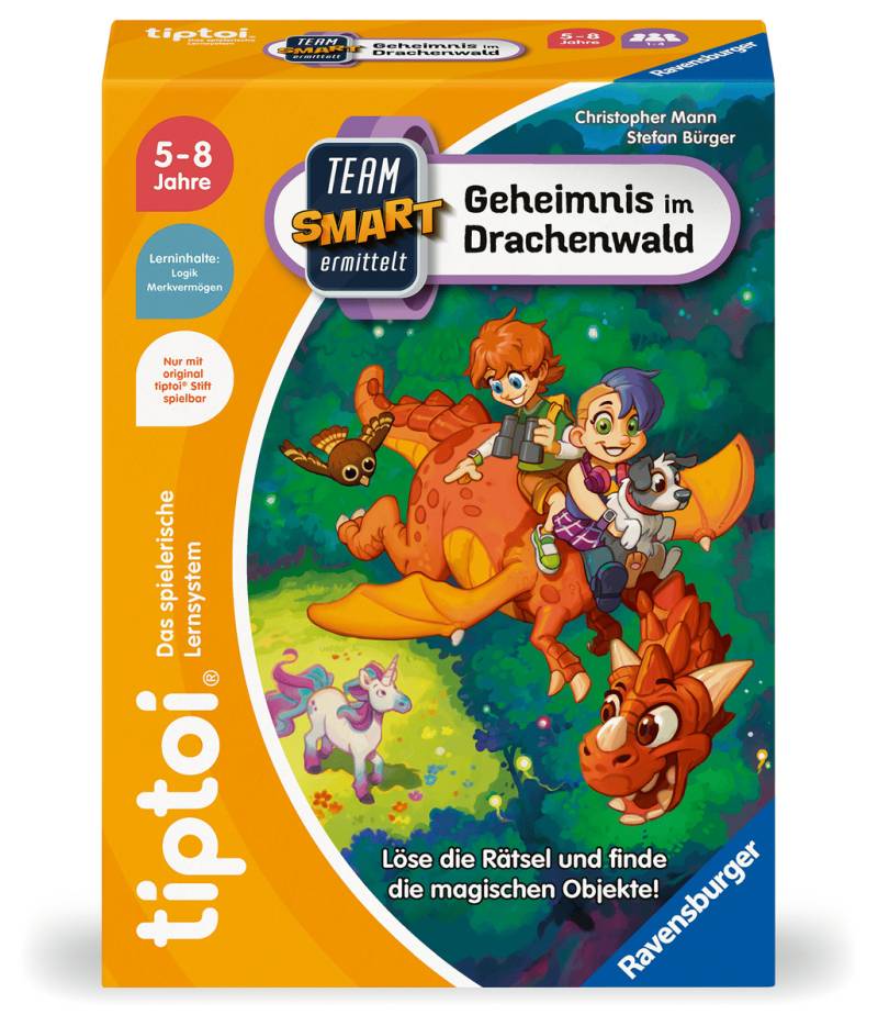 Ravensburger - Tiptoi-Logikspiel Team SMART - Geheimnis im Drachenwald Ravensburger - Tiptoi-Logikspiel Team SMART - Geheimnis im Drachenwald