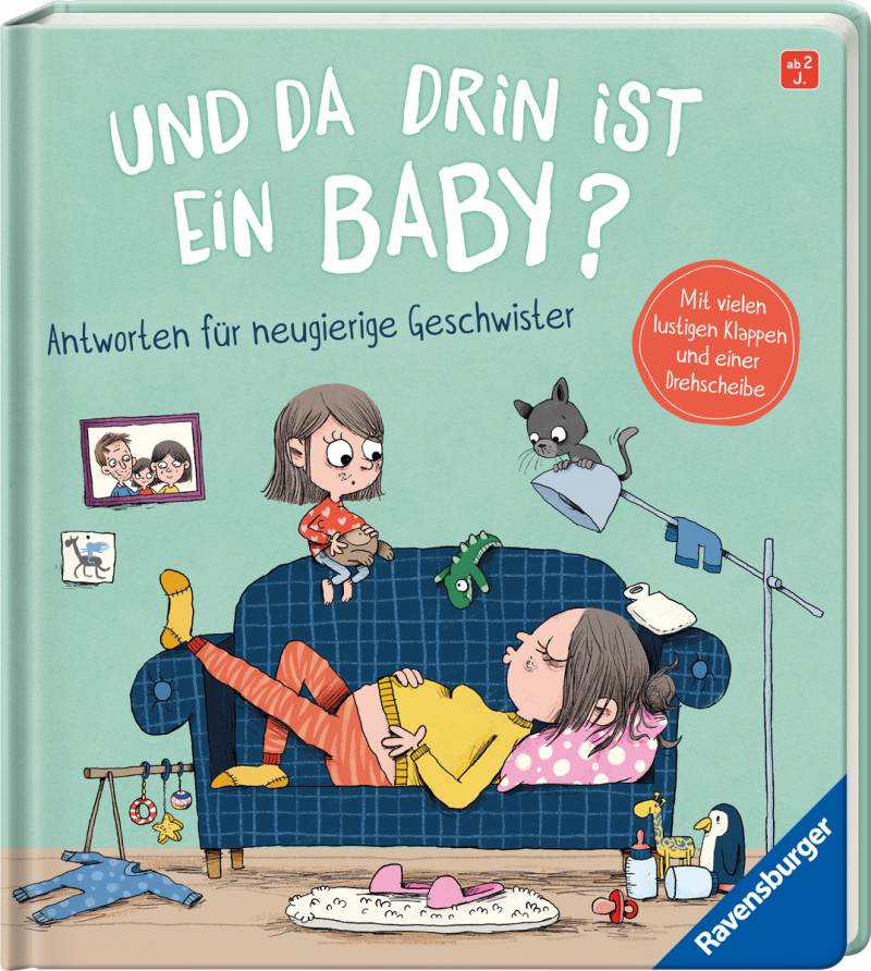 Ravensburger - Und da drin ist ein Baby? Babybücher und PappbilderbücherBüc Ravensburger - Und da drin ist ein Baby? Babybücher und PappbilderbücherBüc