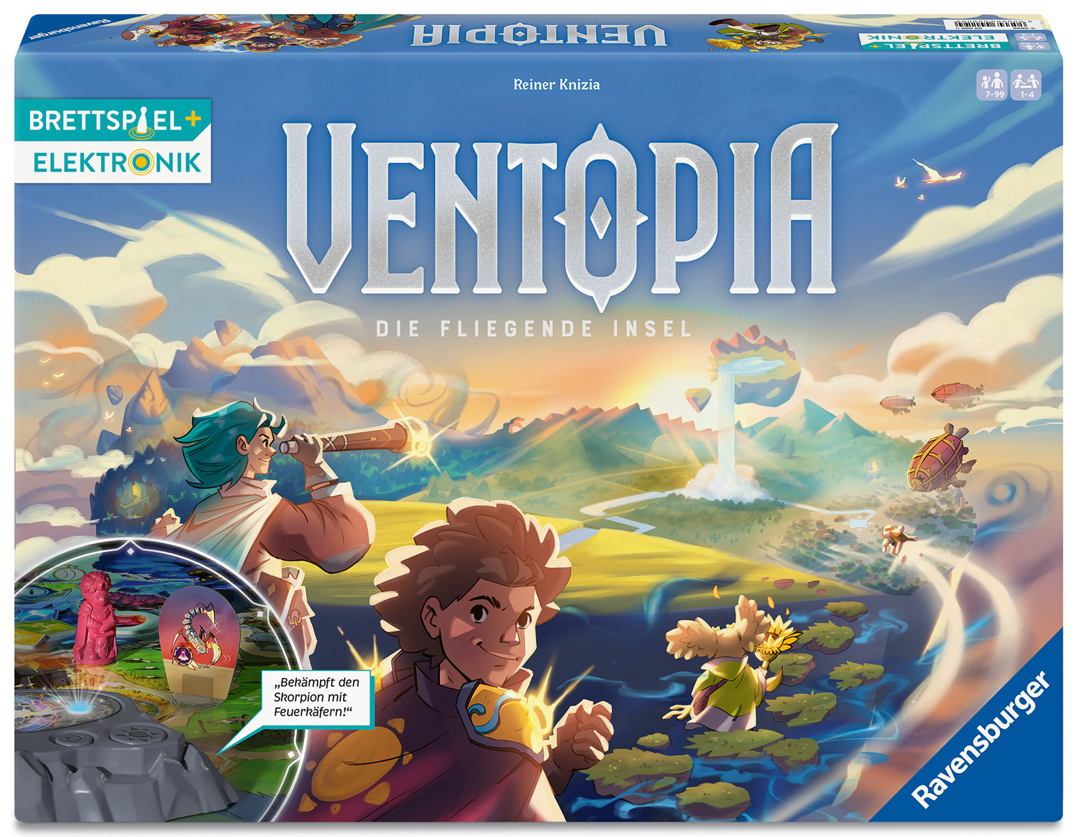 Ravensburger - Ventopia - Kinderspiel ab 7 Jahren Ravensburger - Ventopia - Kinderspiel ab 7 Jahren