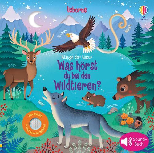 Usborne Verlag - Soundbuch Was hörst du bei den Wildtieren
