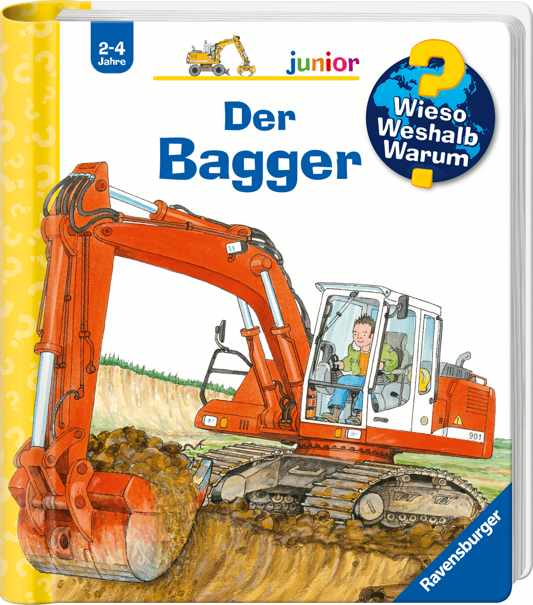 Ravensburger - WWW jr. Der bagger