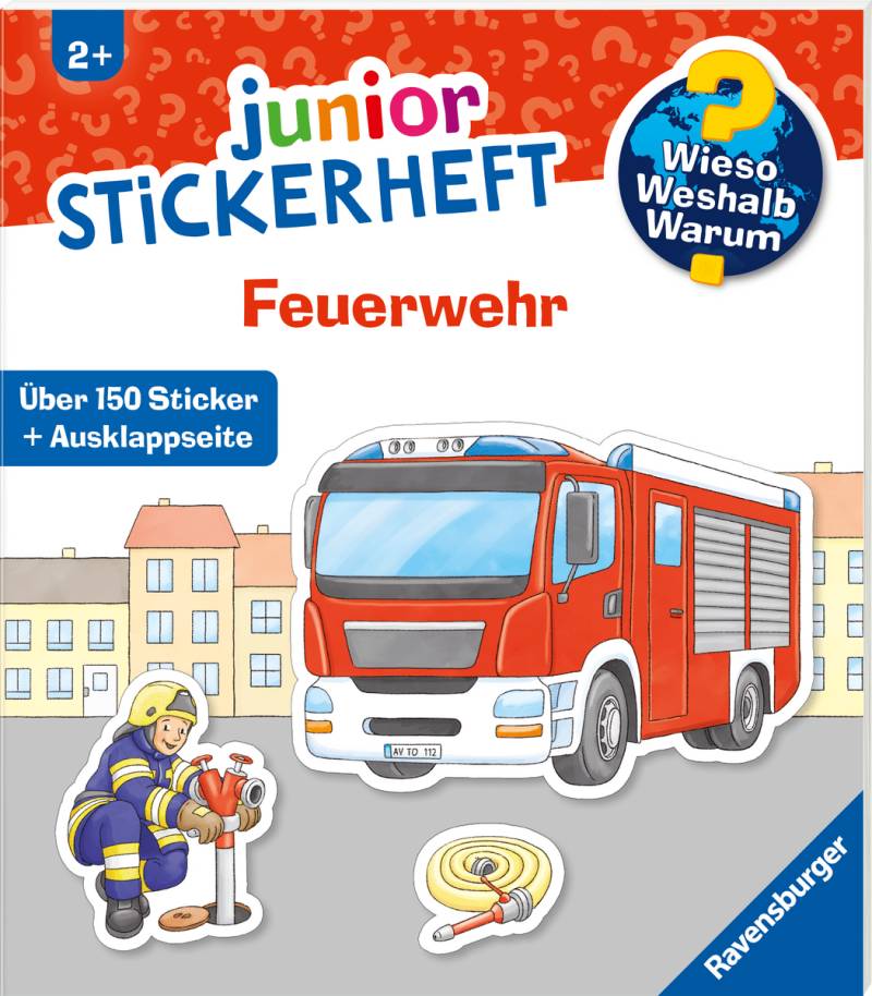 Ravensburger - Wieso? Weshalb? Warum? junior Stickerheft - Feuerwehr Ravensburger - Wieso? Weshalb? Warum? junior Stickerheft - Feuerwehr