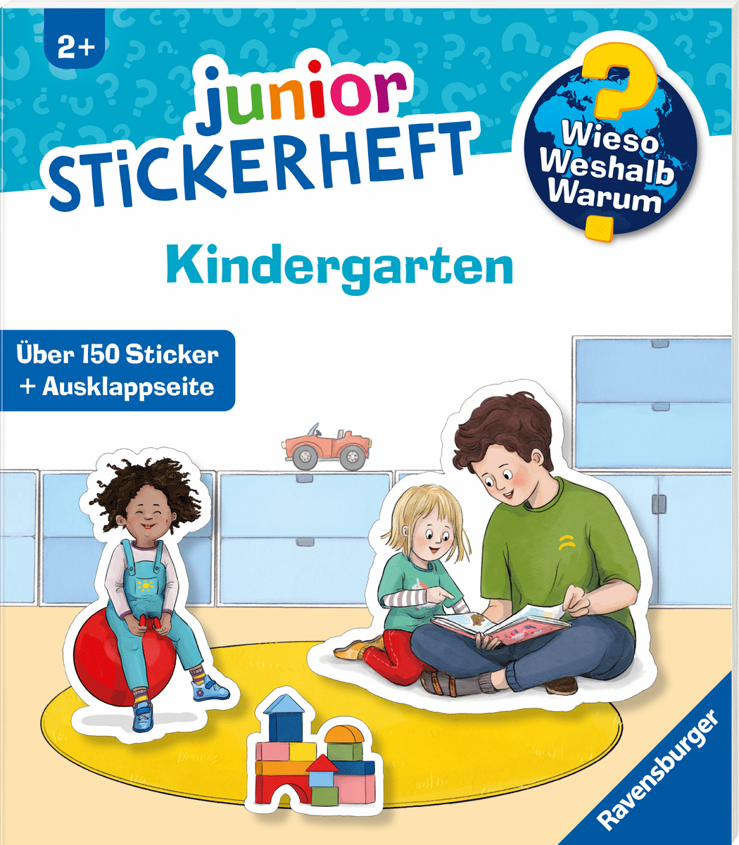 Ravensburger - Wieso? Weshalb? Warum? junior Stickerheft - Kindergarten