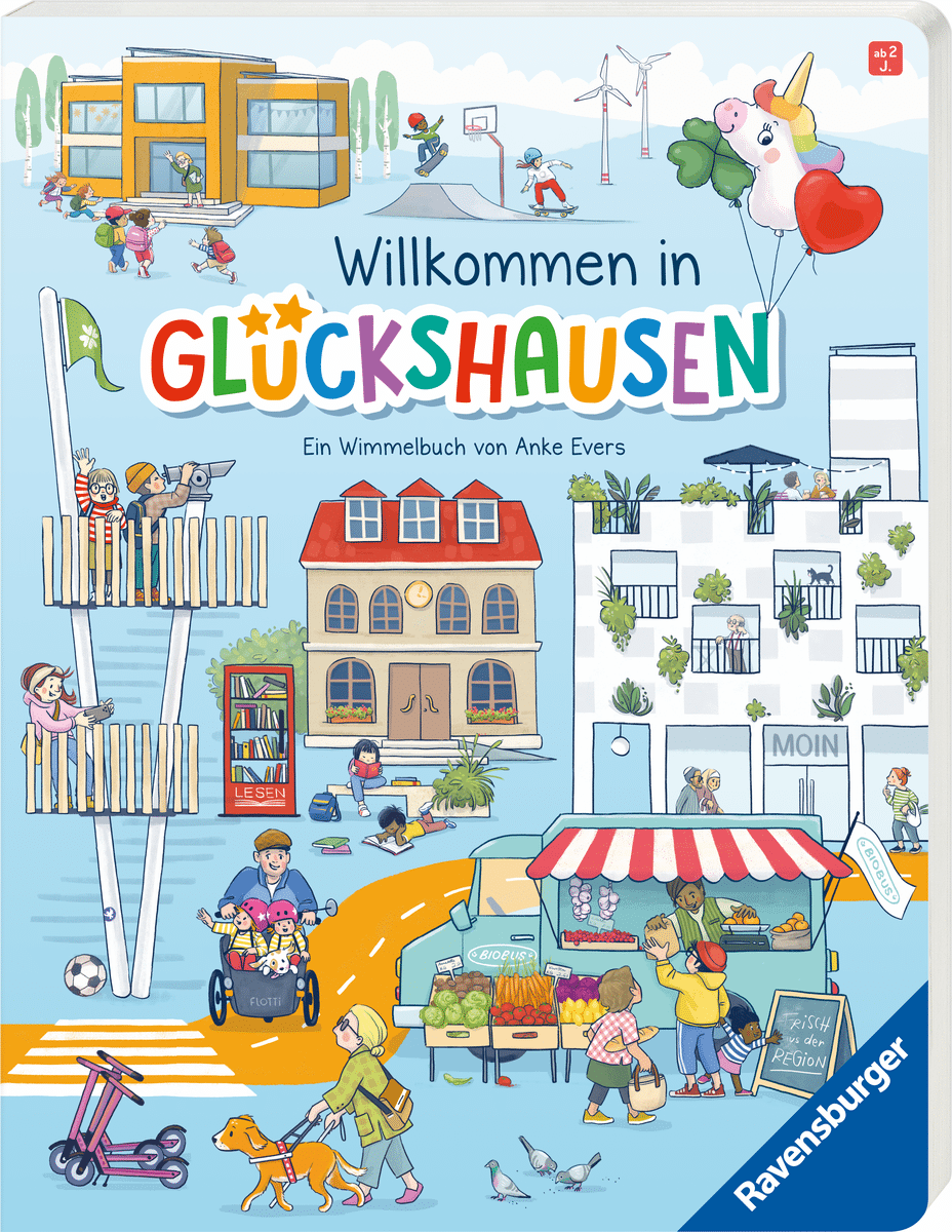 Ravensburger - Wimmelbuch Willkommen in Glückshausen