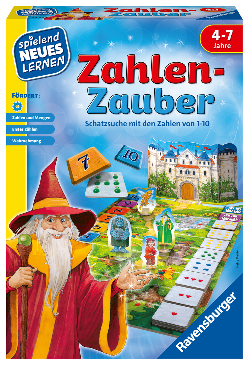 Ravensburger - Zahlen-Zauber, Lernspiel Mathe