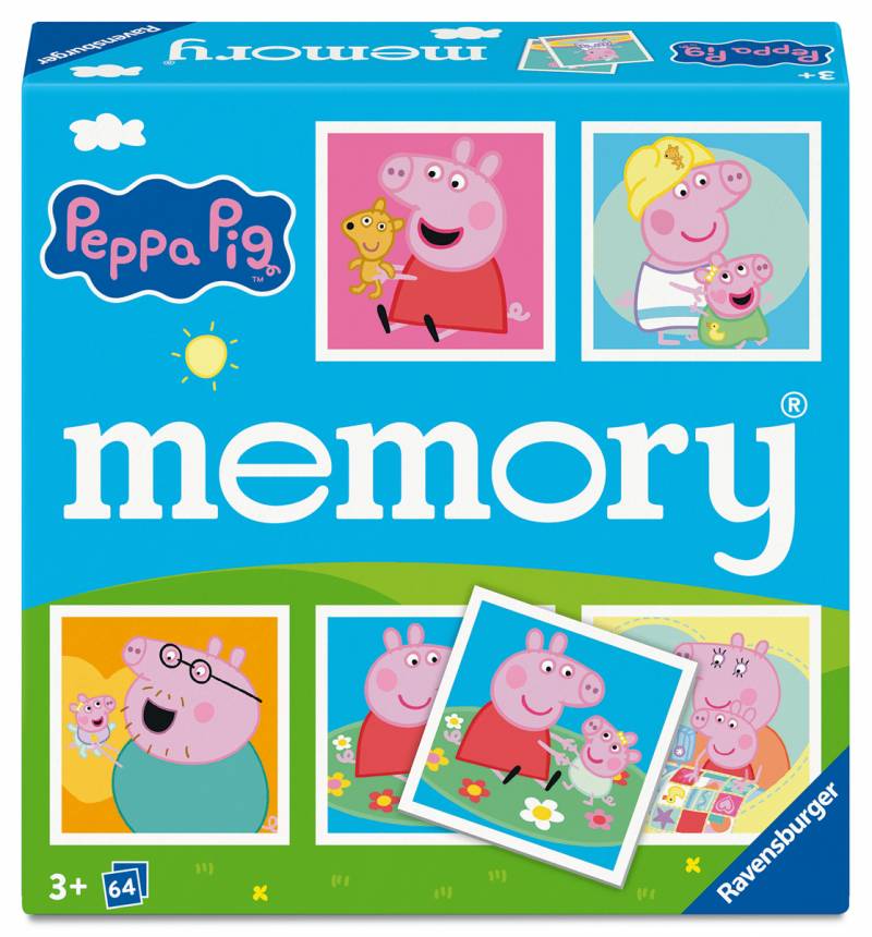 Ravensburger - memory® Peppa Pig - Gesellschaftsspiel & Brettspiel ab 3 Jahre