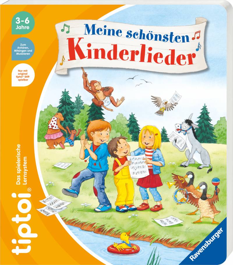 Ravensburger - tiptoi® Liederbücher - Meine schönsten Kinderlieder