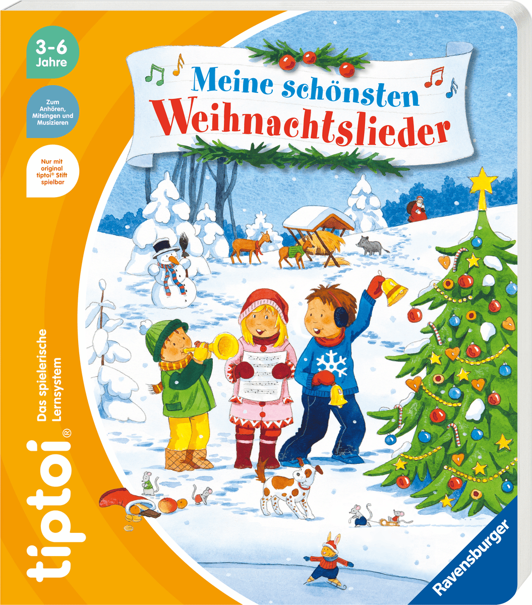 Ravensburger - tiptoi® Liederbücher - Meine schönsten Weihnachtslieder