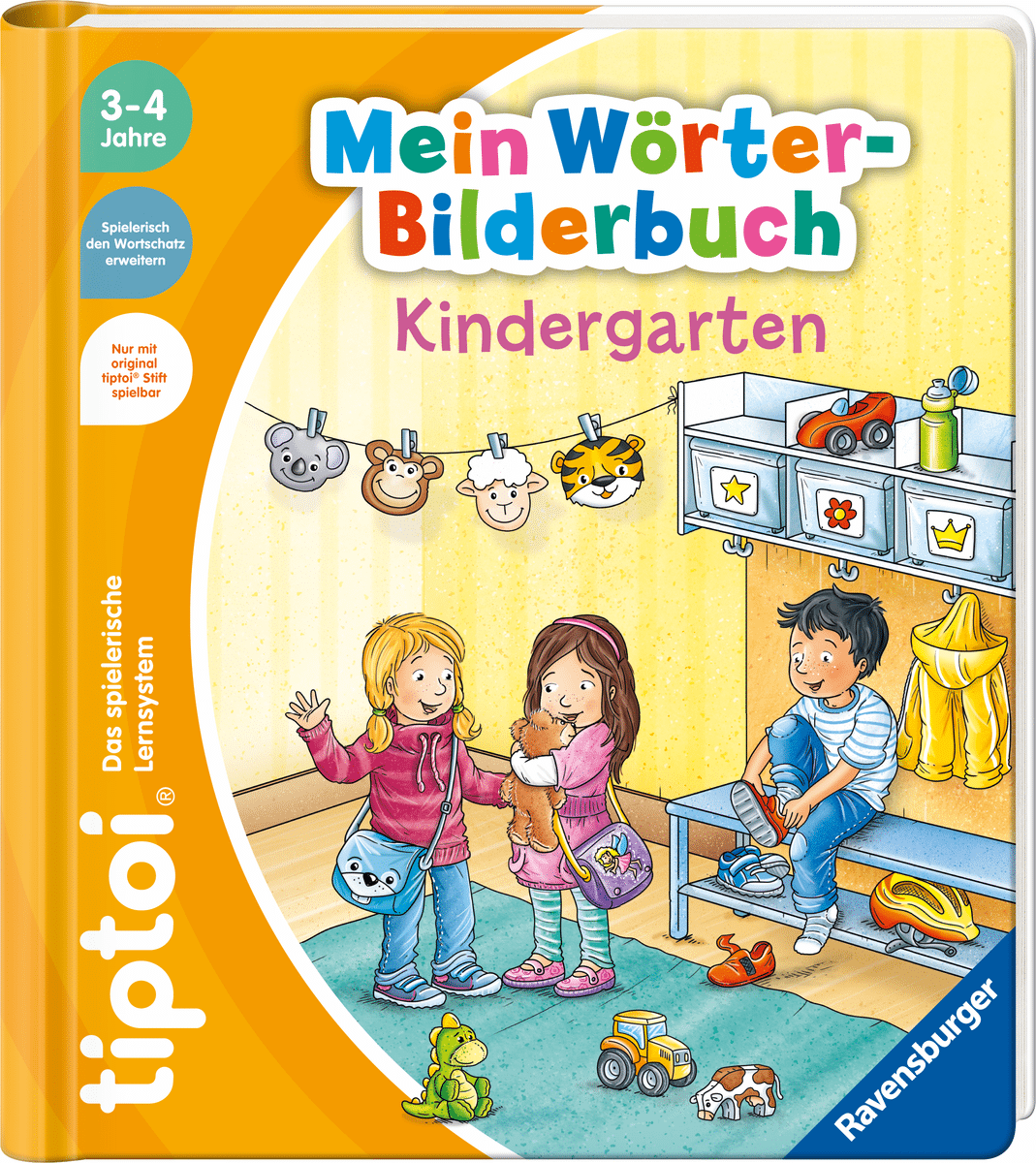 Ravensburger - tiptoi® Mein Wörter-Bilderbuch Kindergarten