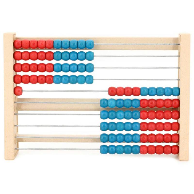 Rechenrahmen Abakus mit 100 Kugeln