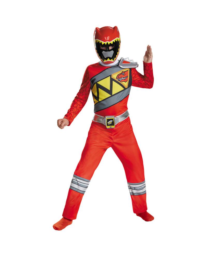 Red Power Ranger Dino Kinderkostüm