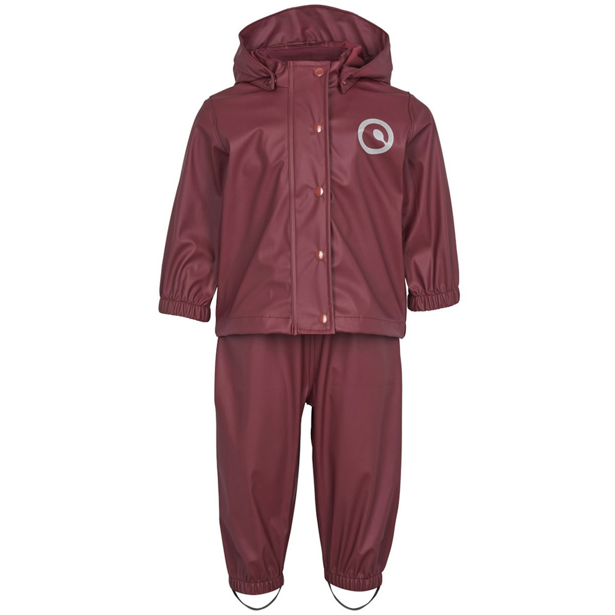 Regenbekleidung Set ungefüttert pflaume 92