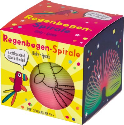 Regenbogen-Spirale Bunte Geschenke Regenbogen-Spirale Bunte Geschenke