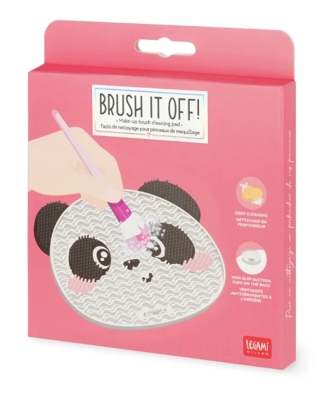 Reinigungspad für Make-up-Pinsel - Brush it Off! Panda Bad + Wellness Fun