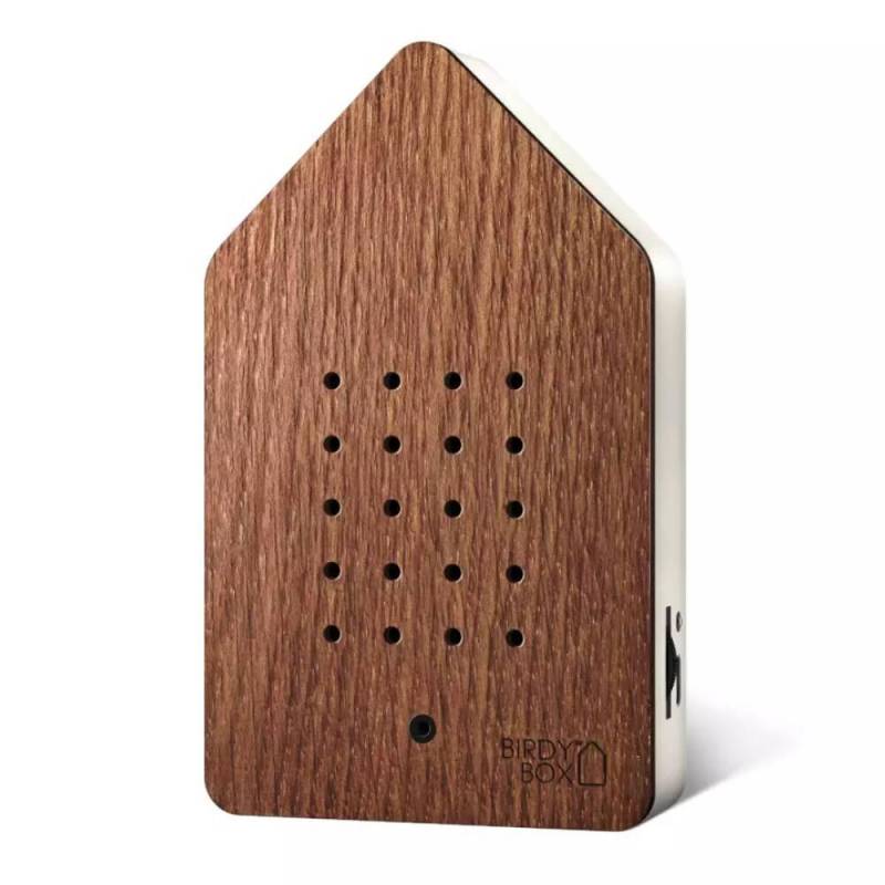 Relaxound - Zwitscherbox Birdy Eiche dunkel / Box weiß Relaxound - Zwitscherbox Birdy Eiche dunkel / Box weiß