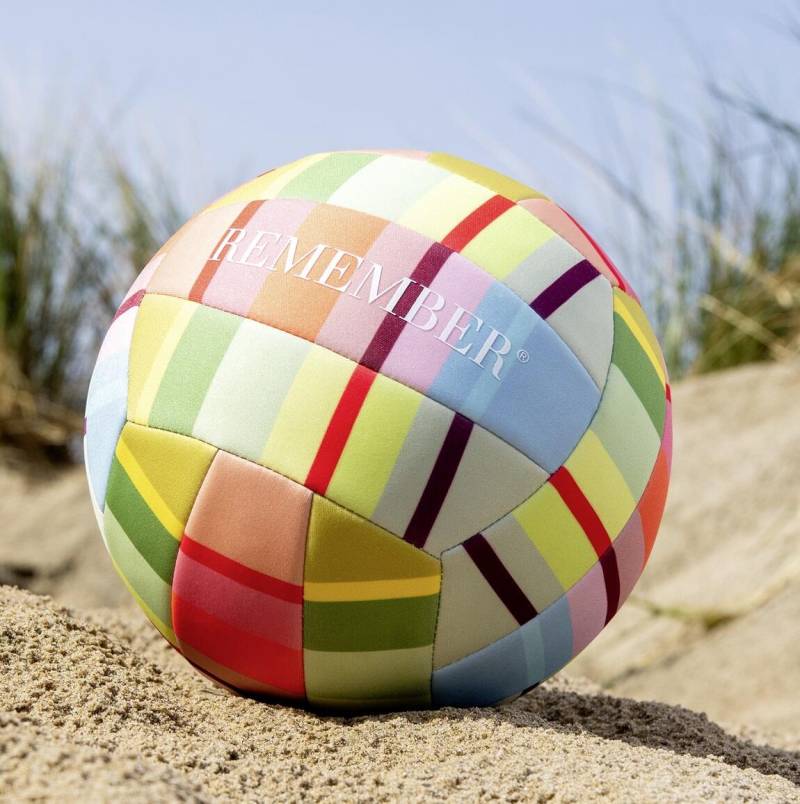 Remember - Ball / Neopren / bunt kariert