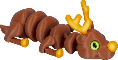 Rentier (beweglich) - Fröhliche Weihnachten