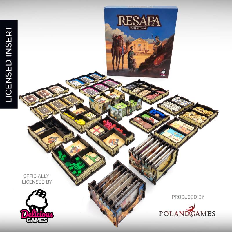 Resafa - Deluxe Insert aus Holz (UV-Print)