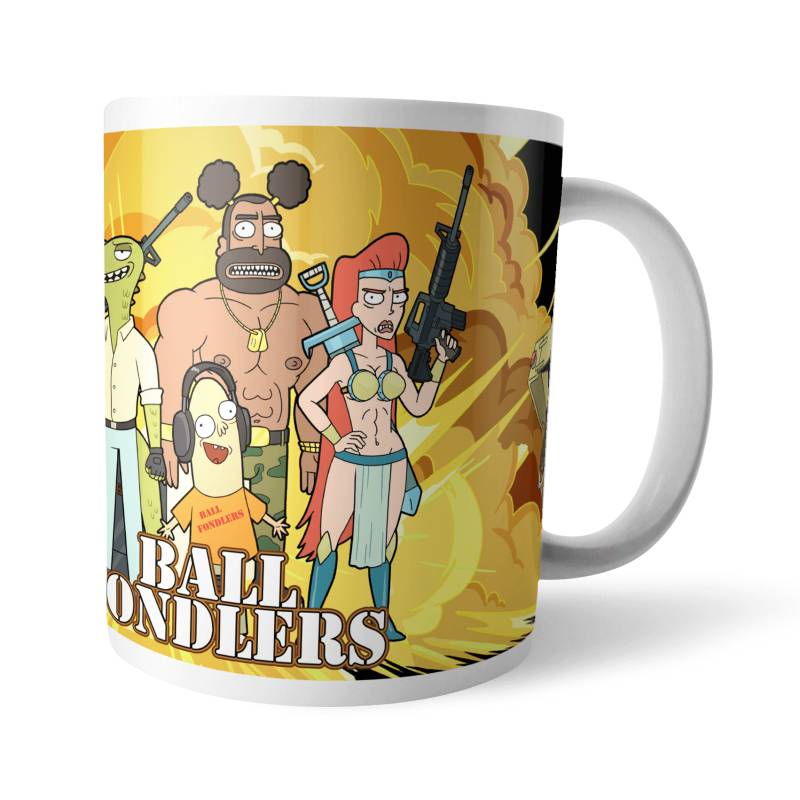 Rick and Morty Ball Fondlers Mug von Rick and Morty