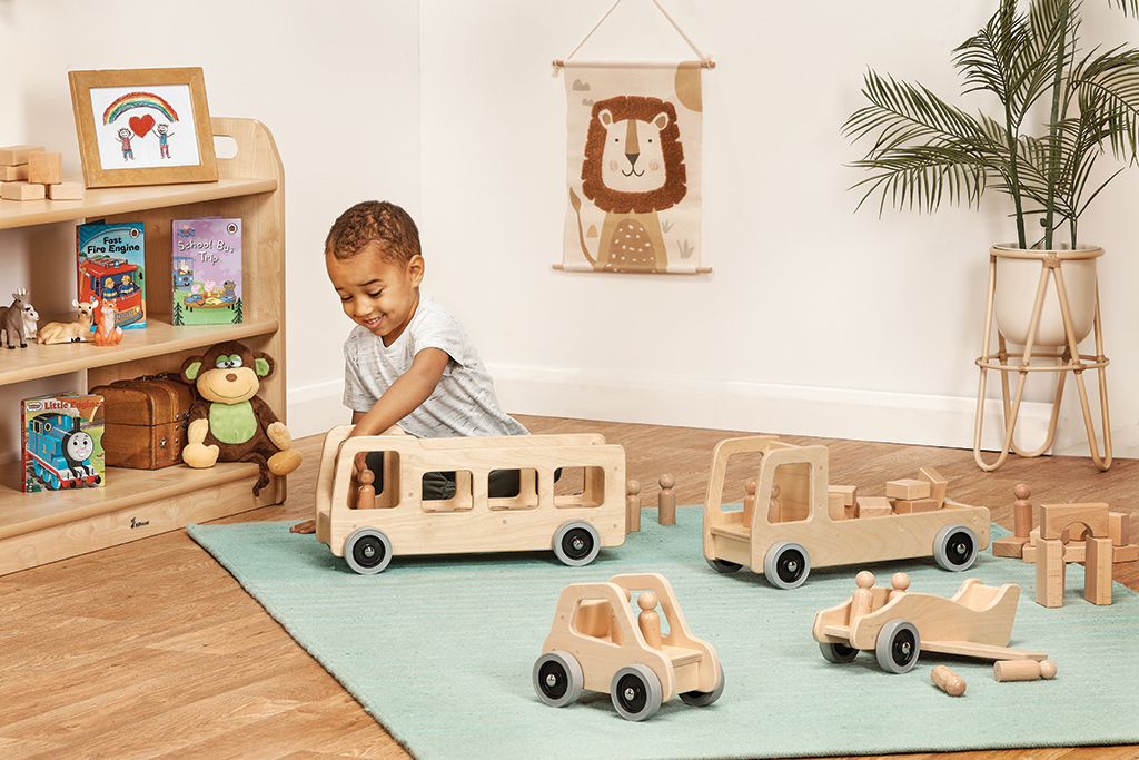 Riesenfahrzeuge – 5er-Set