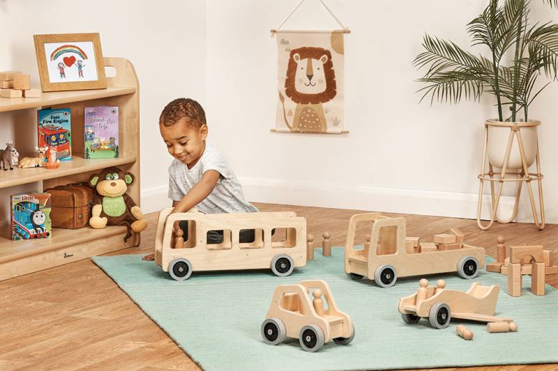 Riesenfahrzeuge – 5er-Set