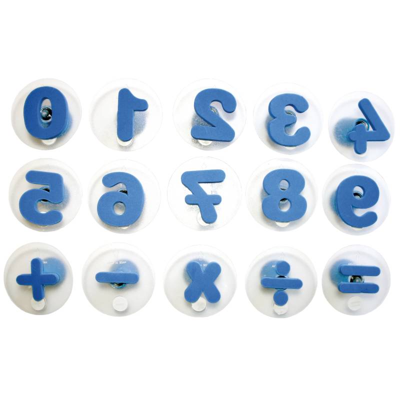 Riesenstempel Zahlen 15er Set blau Riesenstempel Zahlen 15er Set blau