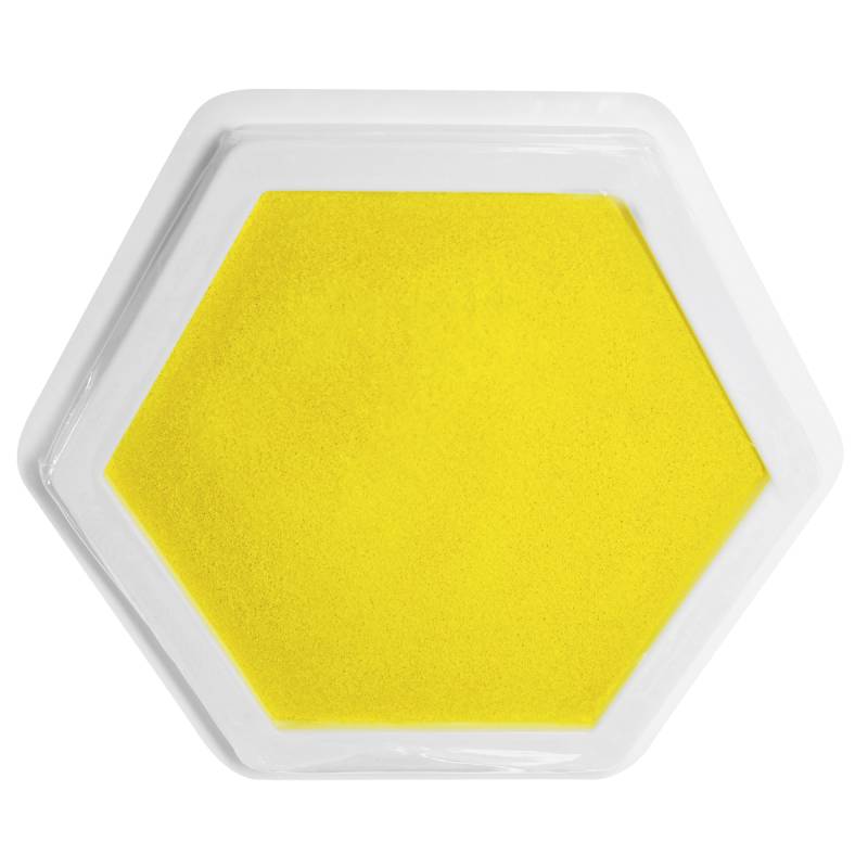 Riesenstempelkissen gelb Riesenstempelkissen gelb