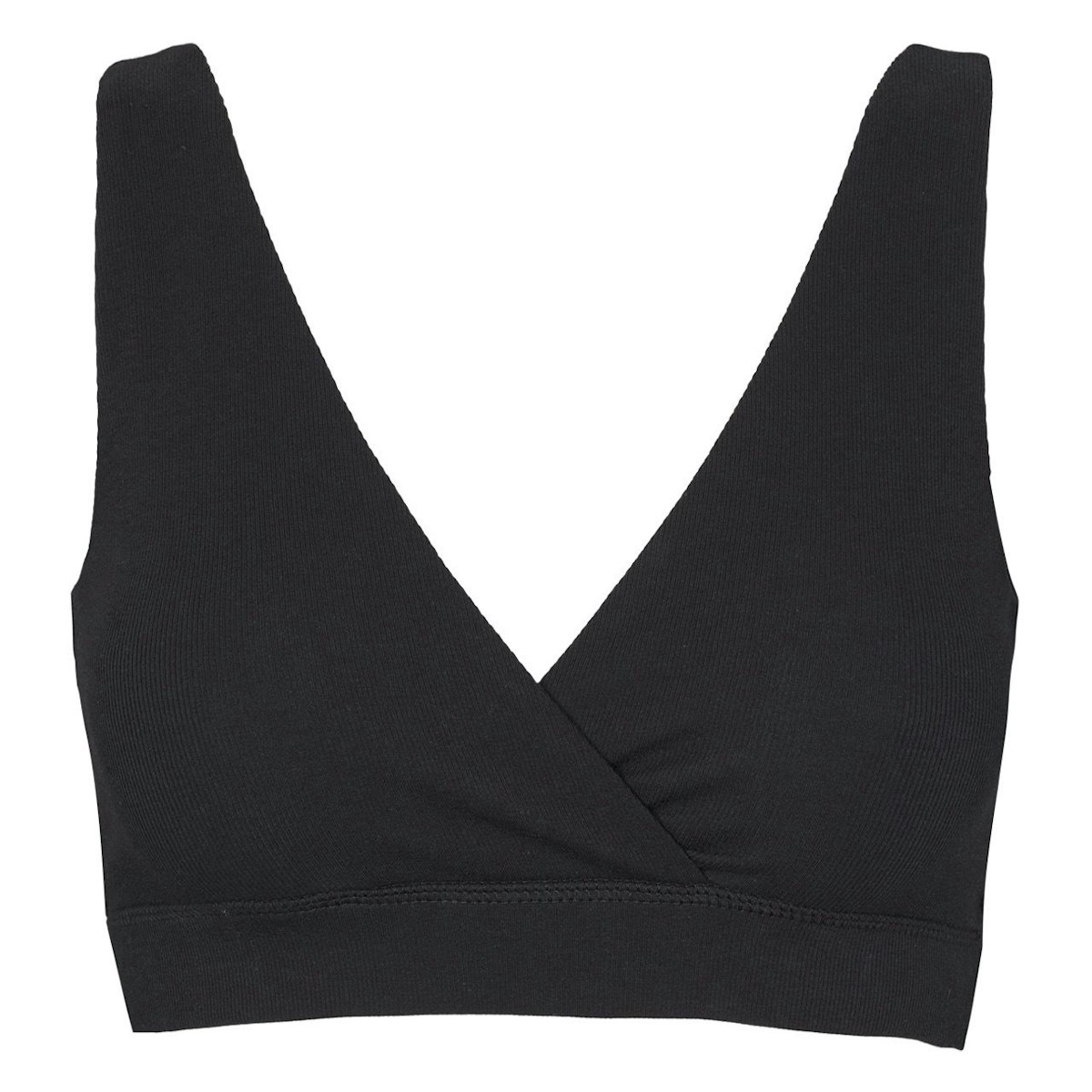 Rippe Damen Bralette schwarz XS