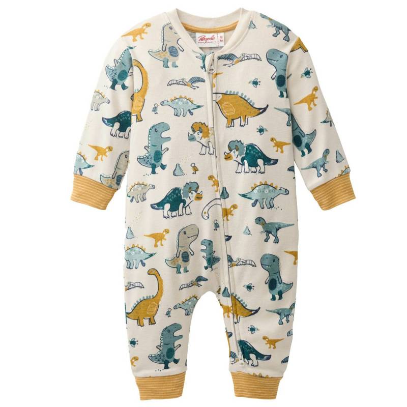 Rippe Langarmstrampler Dinosaurier 62/68