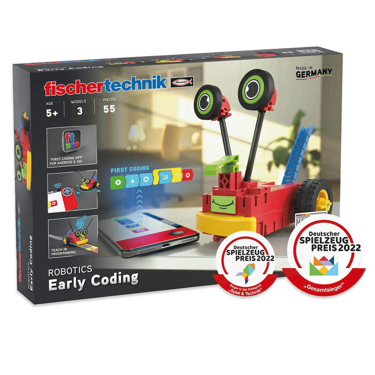 Robotics Baukasten Early Coding ab 5 Jahren Robotics Baukasten Early Coding ab 5 Jahren