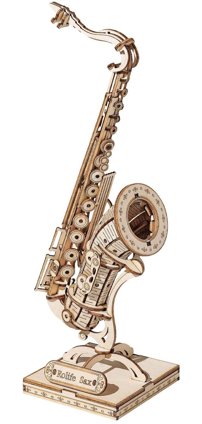 Robotime - Holzbausatz / Saxophone