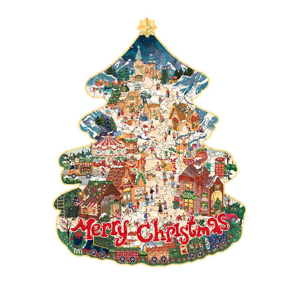 Robotime - Puzzle Christmas Town, 200 Teile Robotime - Puzzle Christmas Town, 200 Teile