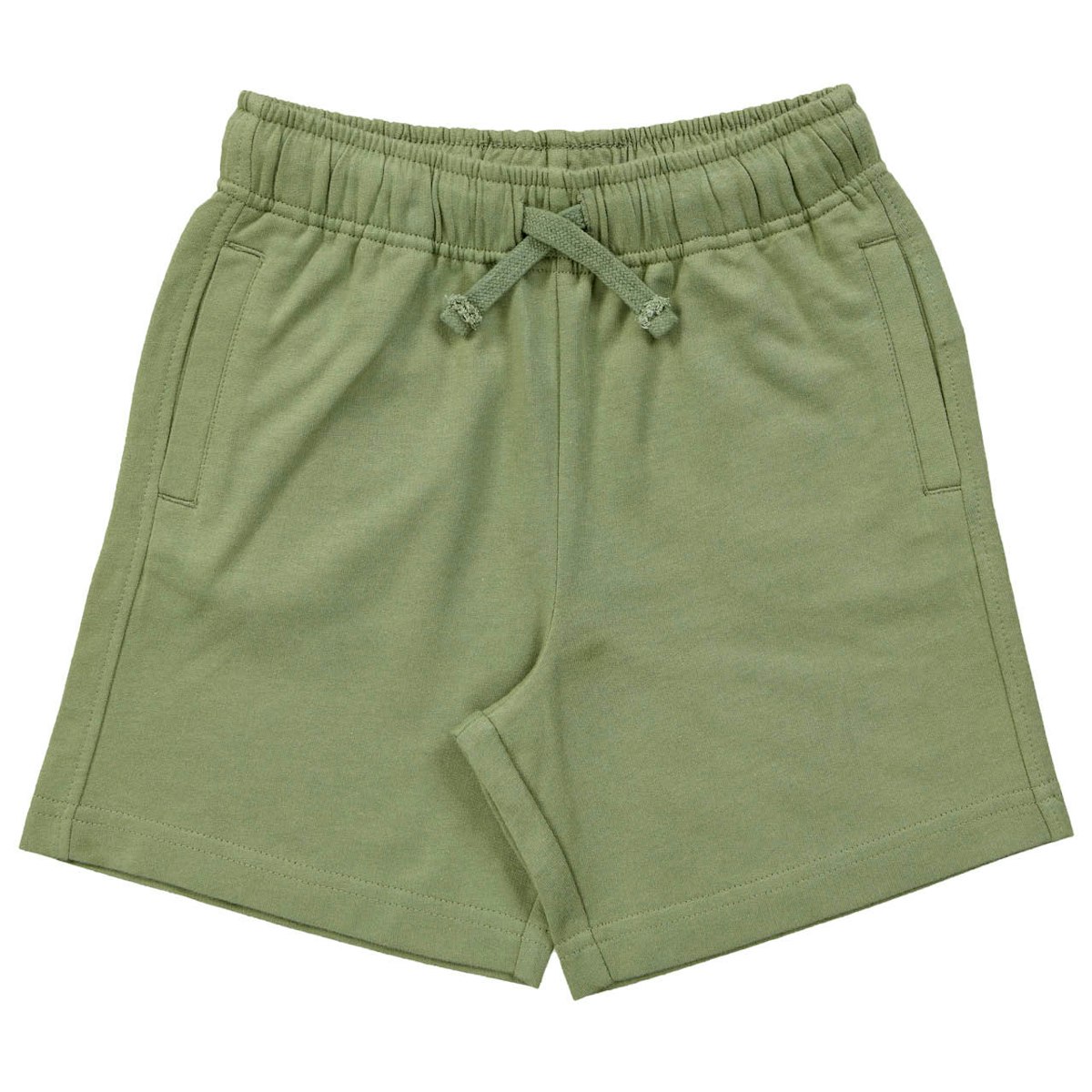 Robust weiche Sweat Short oliv-grün 92/98