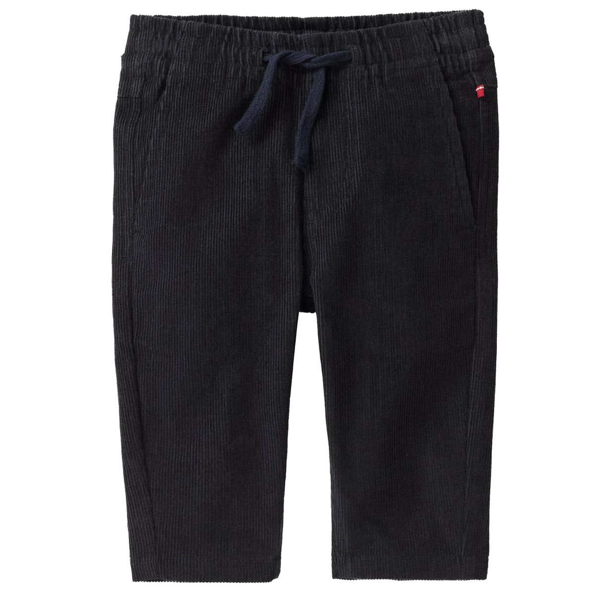 Robuste Feincord Hose schwarz 104