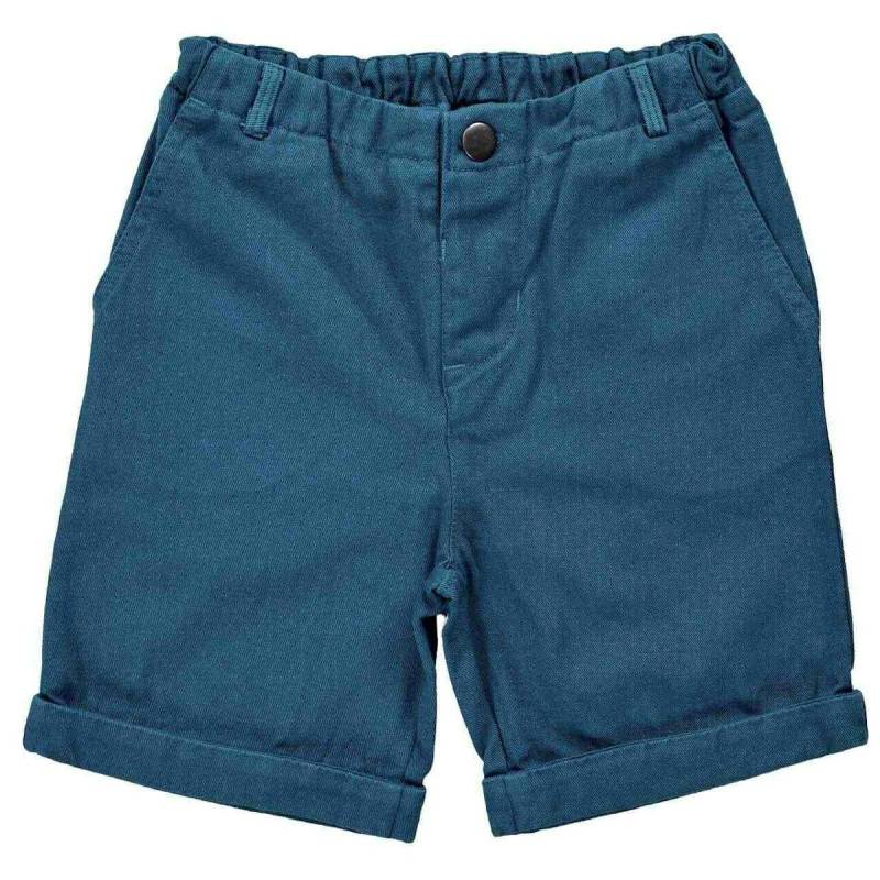 Robuste Outdoor Twill Shorts ozeanblau 110/116