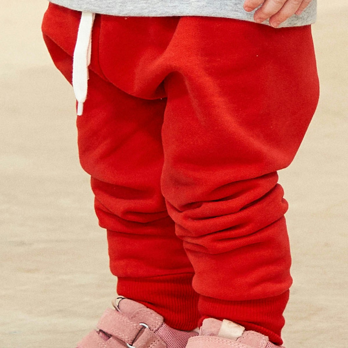 Robuste Sweat Jogginghose rot 80