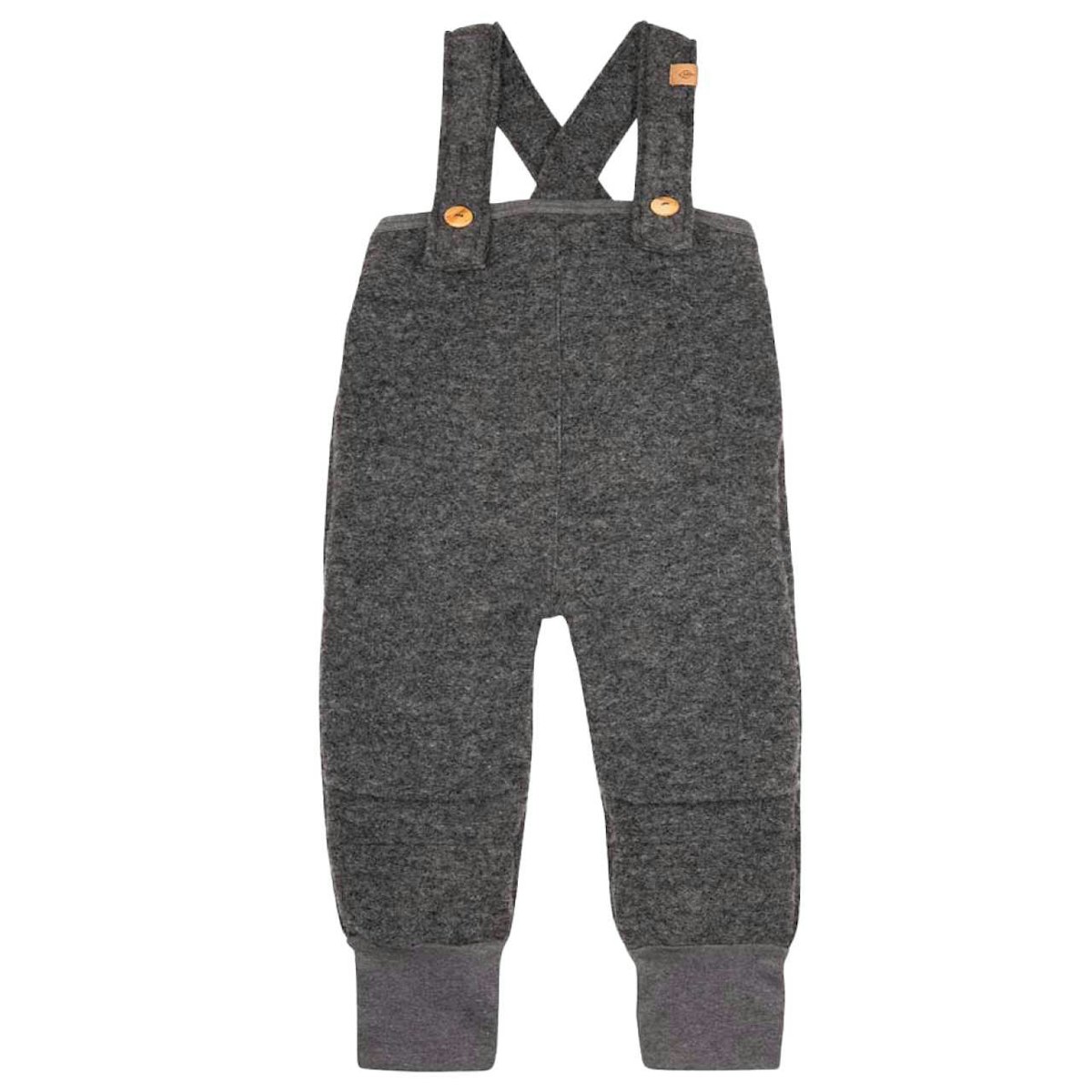 Robuste Walk Trägerhose grau-melange 98/104