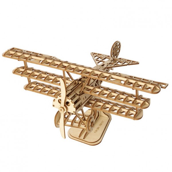 Rolife 3D Wooden Puzzle: Airplane
