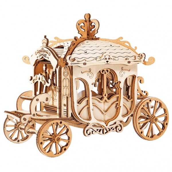 Rolife 3D Wooden Puzzle: Carriage