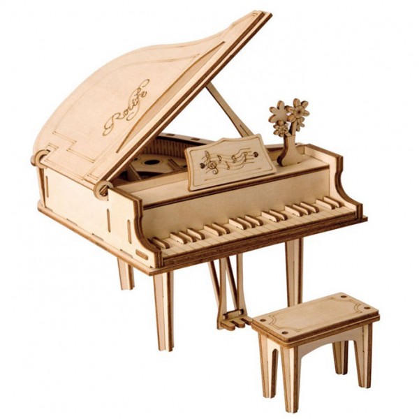 Rolife 3D Wooden Puzzle: Grand Piano