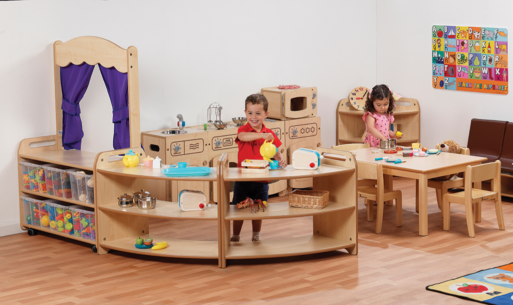 Rollenspielbereich „Zuhause & Alltag